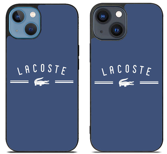 Lacoste Logo Blue iPhone 15 | iPhone 15 Plus Case