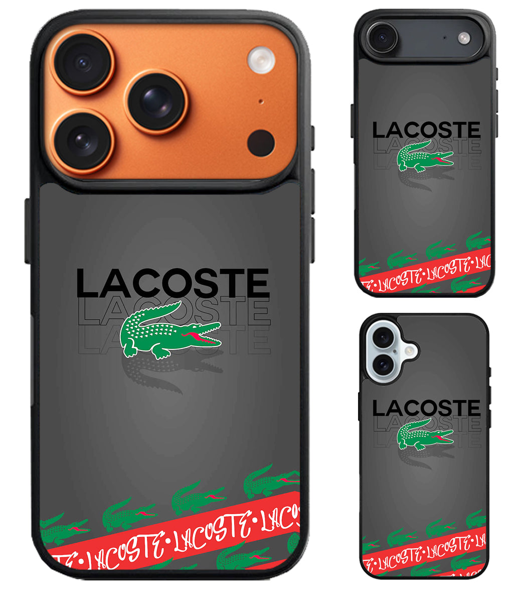 Lacoste Logo Style iPhone Air | iPhone 17 | 17 Pro | 17 Pro Max Case
