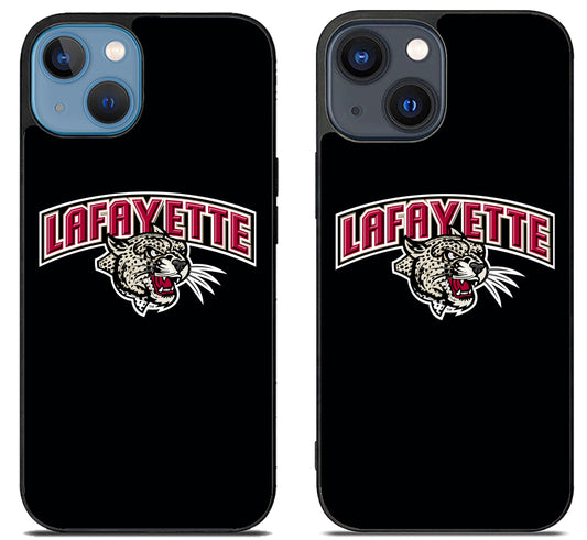 Lafayette Leopards Black iPhone 15 | iPhone 15 Plus Case