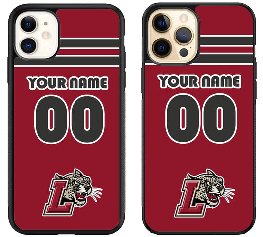 Custom Personalized Lafayette Leopards iPhone 12 | 12 Mini | 12 Pro | 12 Pro Max Case