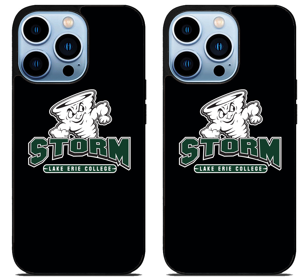 Lake Erie Storm Black iPhone 15 Pro | iPhone 15 Pro Max Case