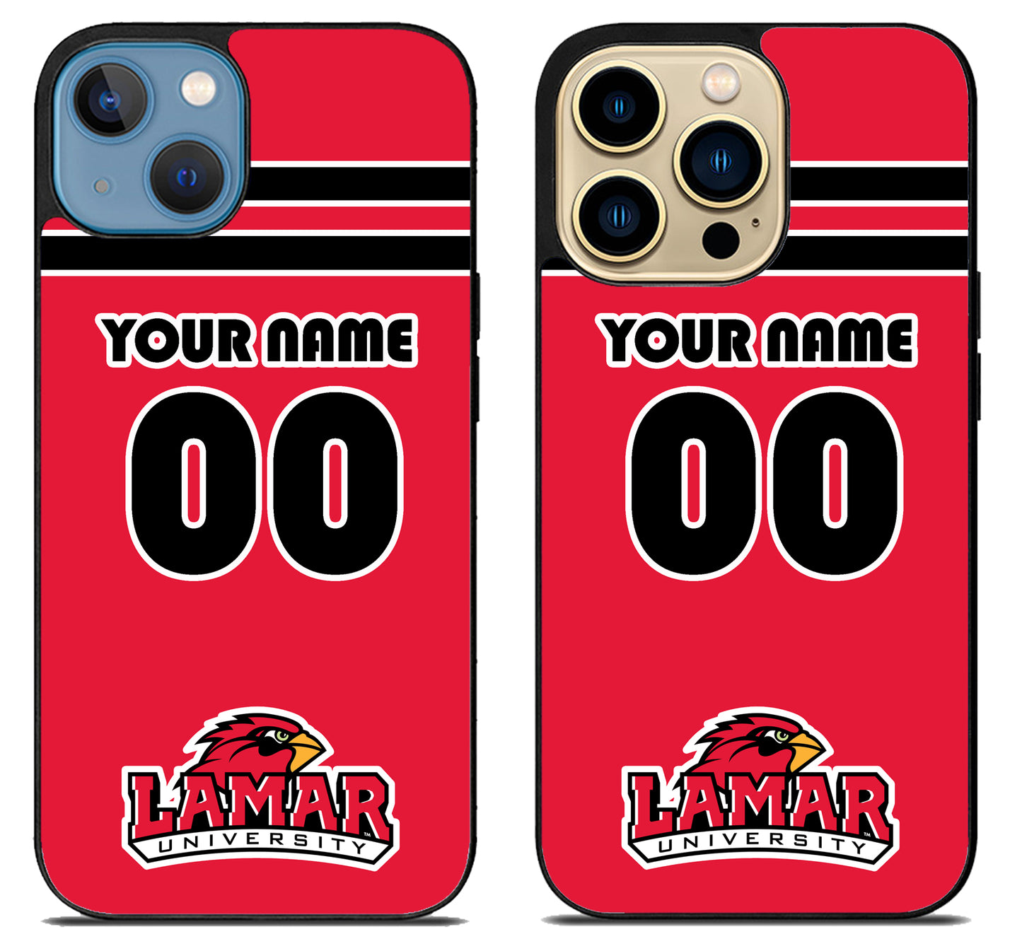 Custom Personalized Lamar Cardinals iPhone 14 | 14 Plus | 14 Pro | 14 Pro Max Case