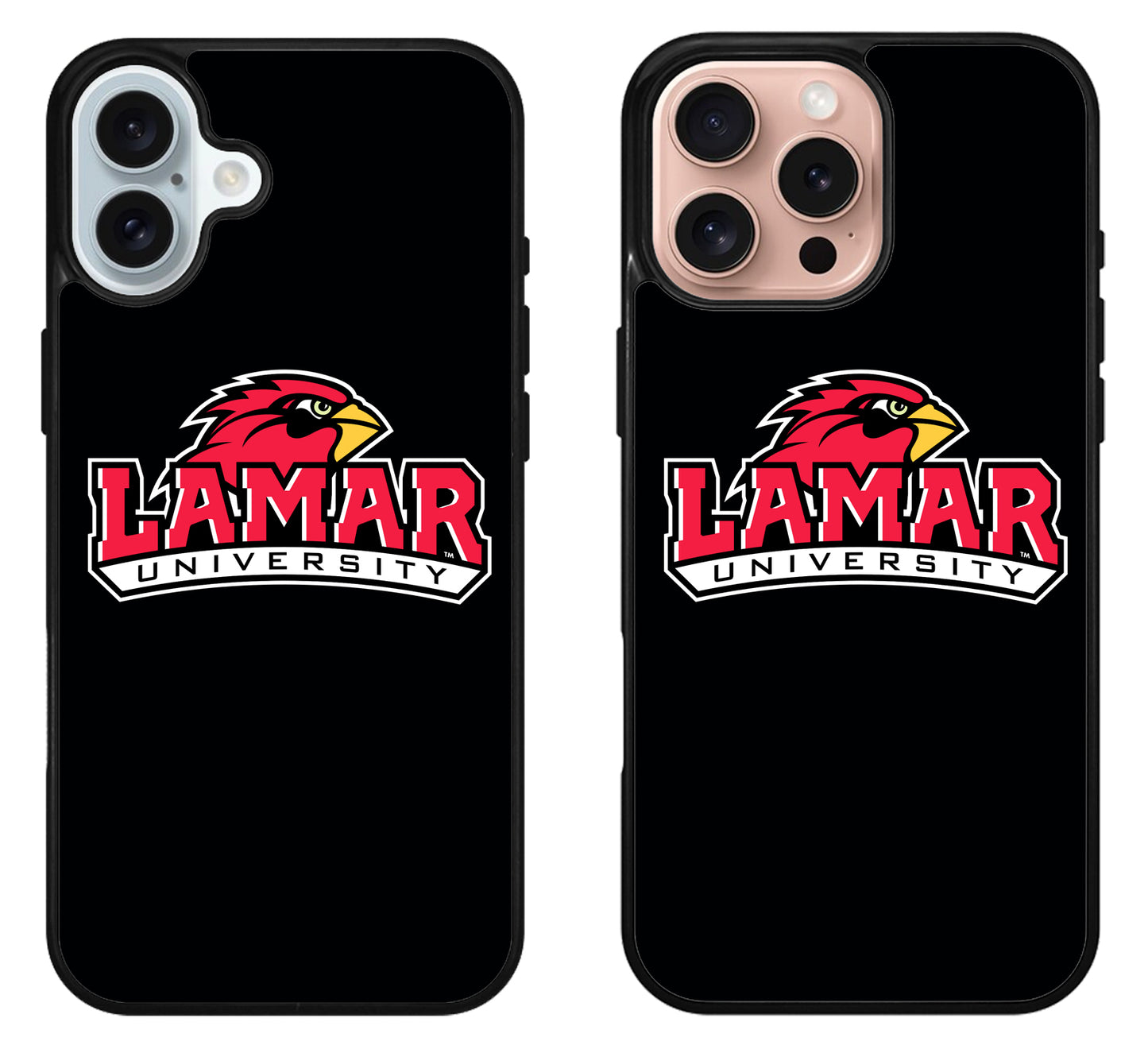 Lamar Cardinals University Black iPhone 16 | 16 Plus | 16 Pro | 16 Pro Max Case