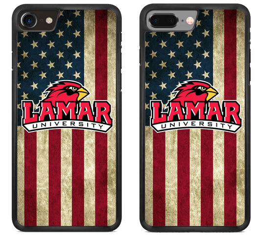Lamar Cardinals University Flag iPhone 8 | 8 Plus Case