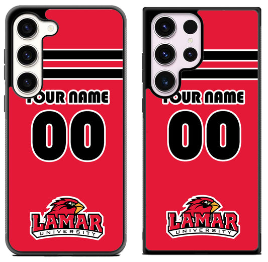 Custom Personalized Lamar Cardinals Samsung Galaxy S23 | S23+ | S23 Ultra Case