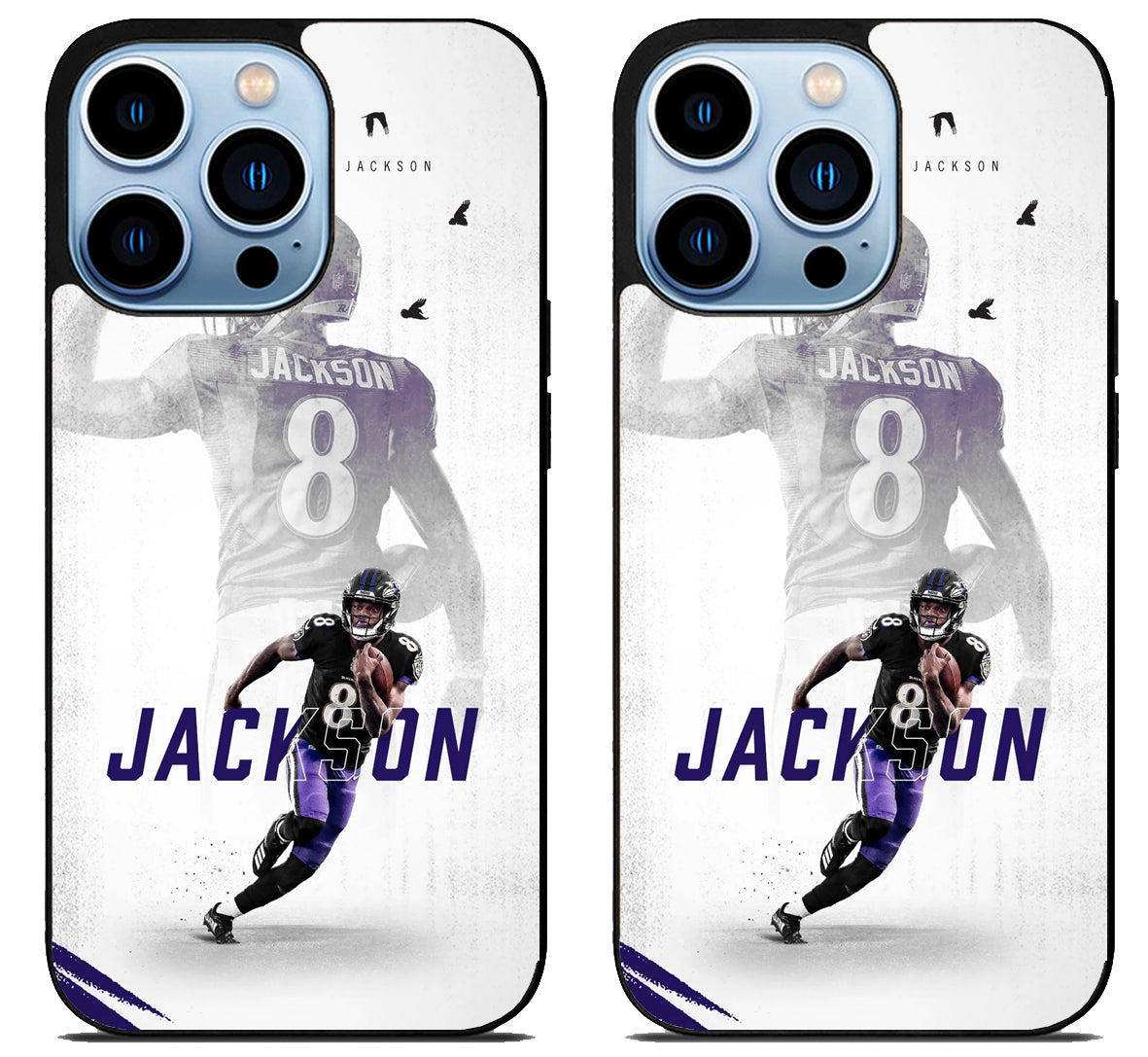 Lamar Jackson Baltimore Ravens Action iPhone 15 Pro | iPhone 15 Pro Max Case