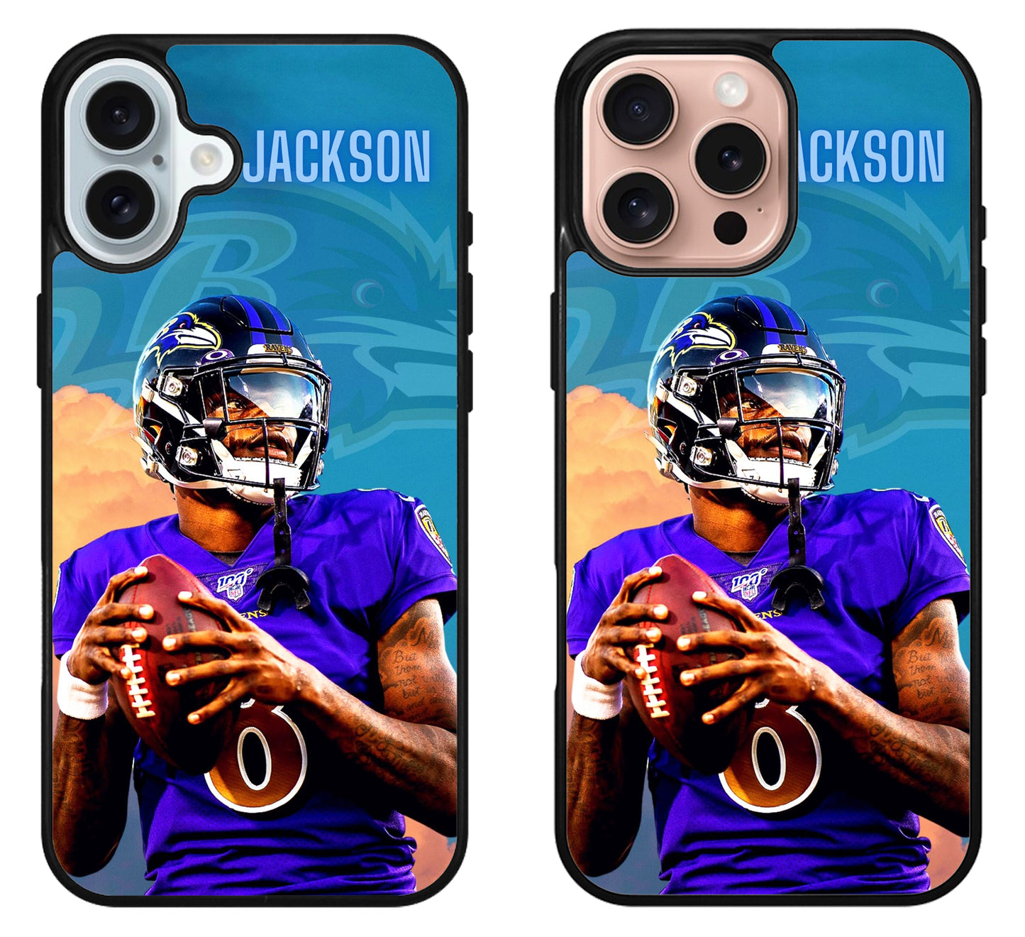 Lamar Jackson Baltimore Ravens Cool iPhone 16 | 16 Plus | 16 Pro | 16 Pro Max Case
