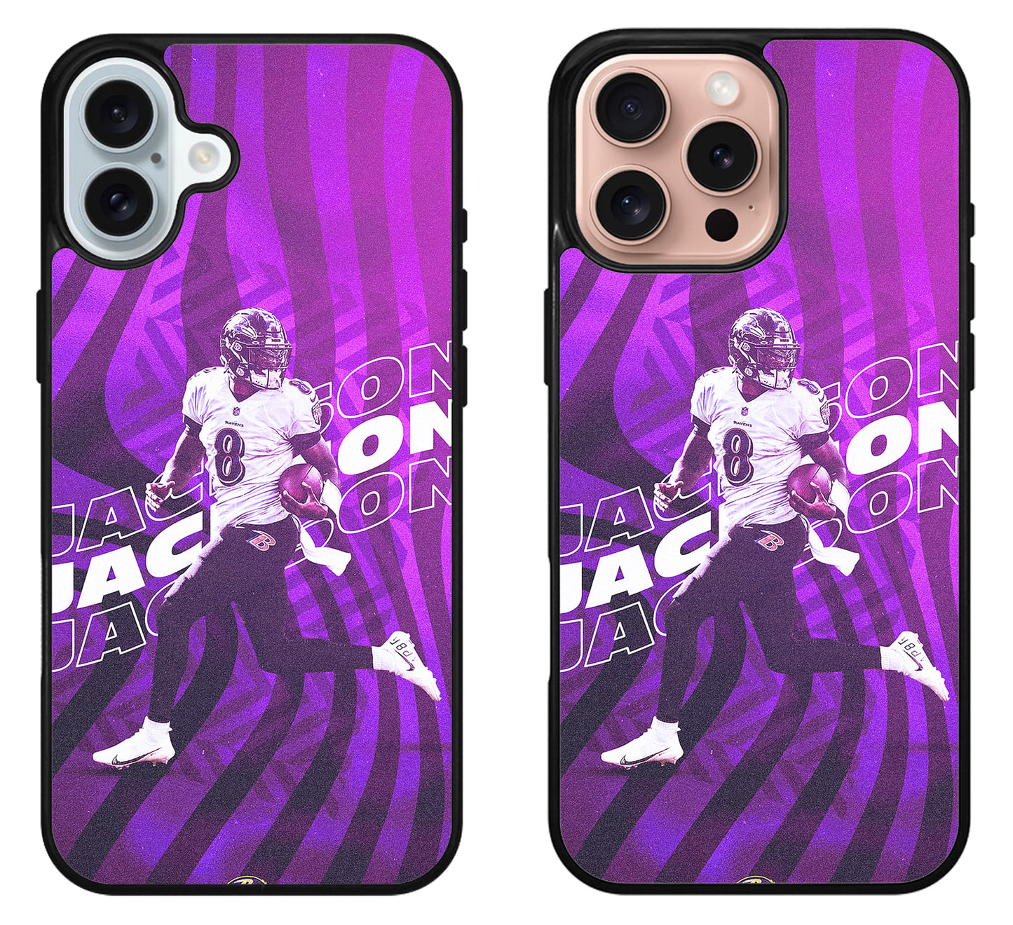 Lamar Jackson Baltimore Ravens Cool Cover iPhone 16 | 16 Plus | 16 Pro | 16 Pro Max Case