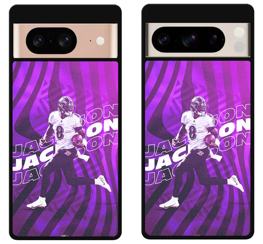 Lamar Jackson Baltimore Ravens Cool Google Pixel 8 | 8 Pro Case
