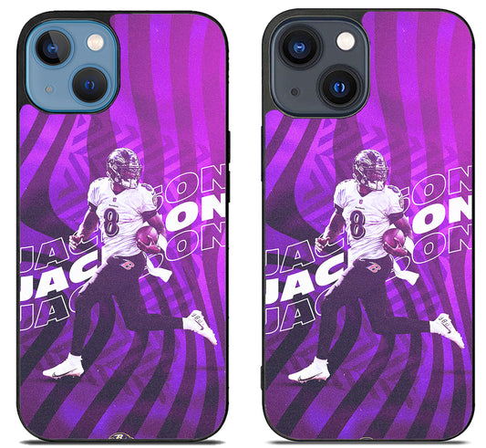 Lamar Jackson Baltimore Ravens Cool iPhone 15 | iPhone 15 Plus Case