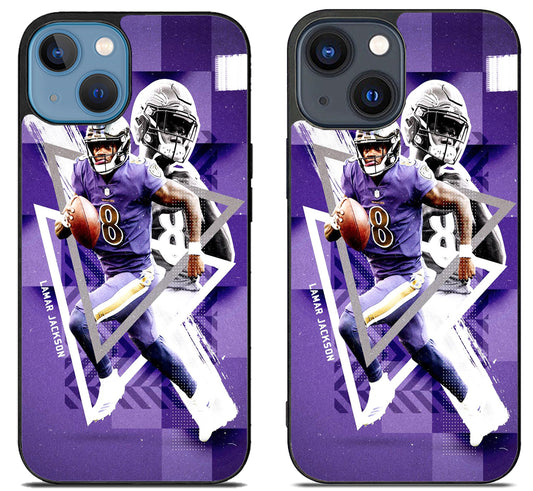 Lamar Jackson NFL Baltimore Ravens iPhone 15 | iPhone 15 Plus Case