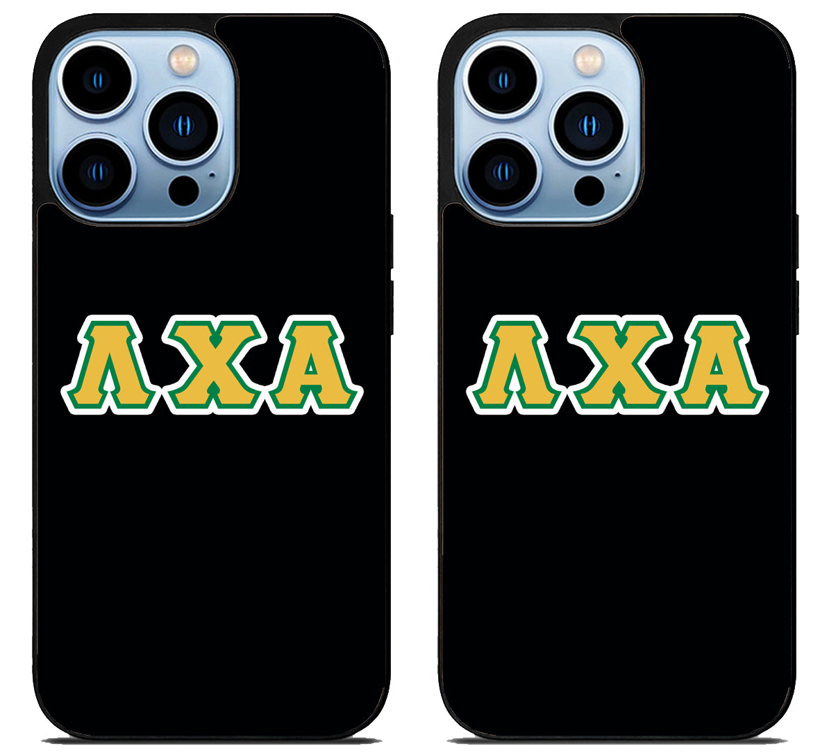 Lambda Chi Alpha Black iPhone 15 Pro | iPhone 15 Pro Max Case