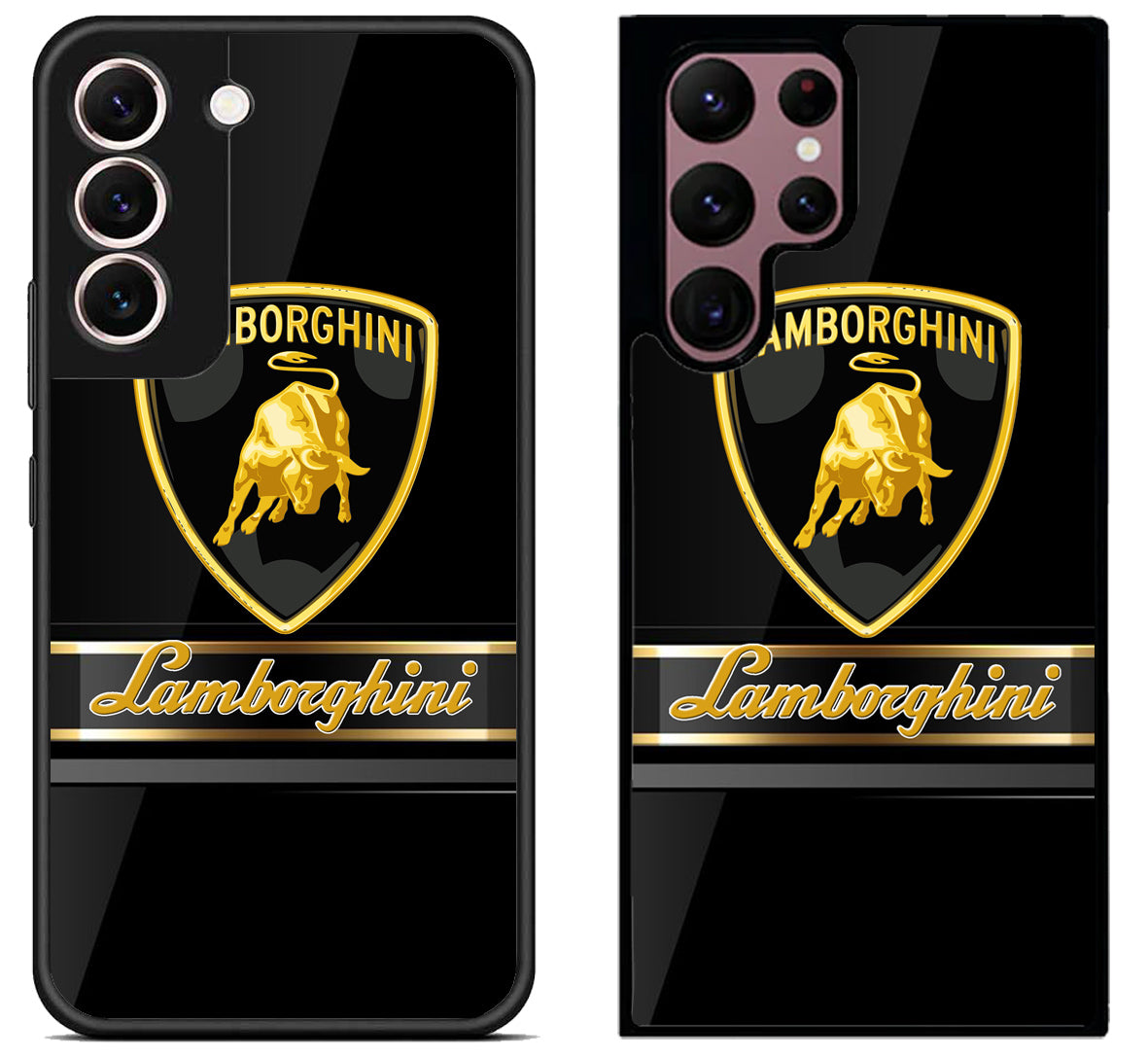 Lamborghini Black Metallic Samsung Galaxy S22 | S22+ | S22 Ultra Case