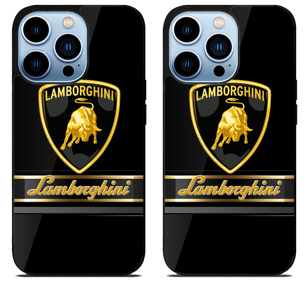Lamborghini Black Metallic iPhone 15 Pro | iPhone 15 Pro Max Case