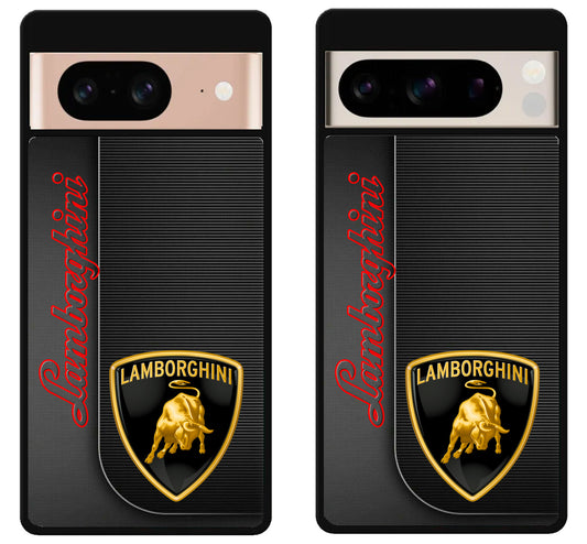 Lamborghini Black Red Google Pixel 8 | 8 Pro Case