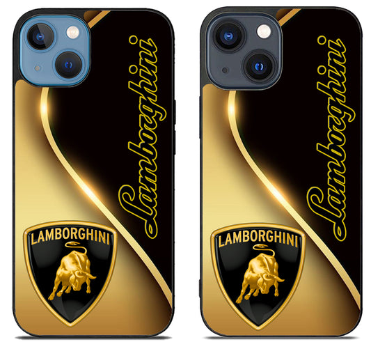 Lamborghini Gold Metallic iPhone 15 | iPhone 15 Plus Case