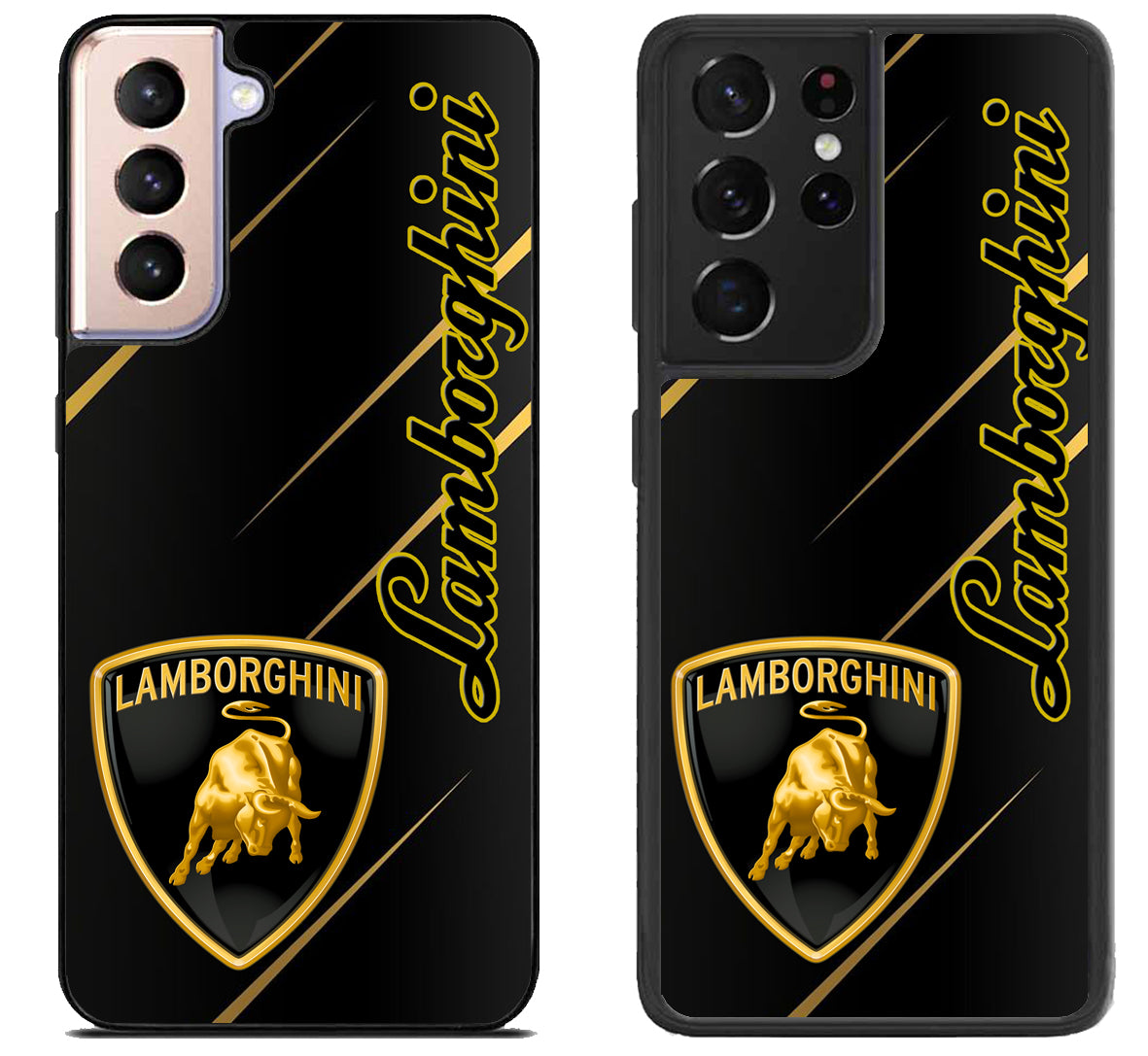 Lamborghini Metal Gold Samsung Galaxy S21 | S21 FE | S21+ | S21 Ultra Case
