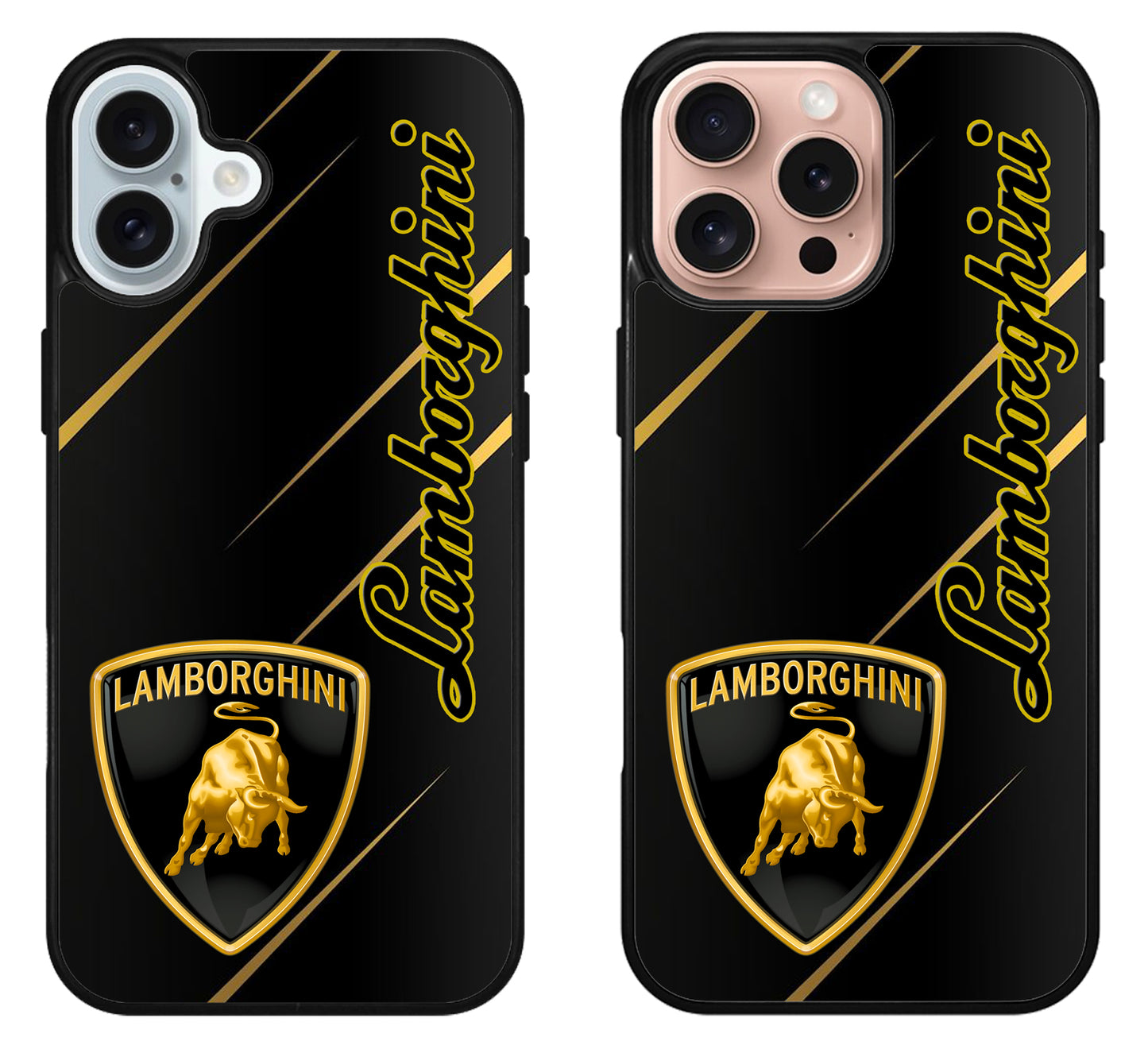 Lamborghini Metallic Cover iPhone 16 | 16 Plus | 16 Pro | 16 Pro Max Case
