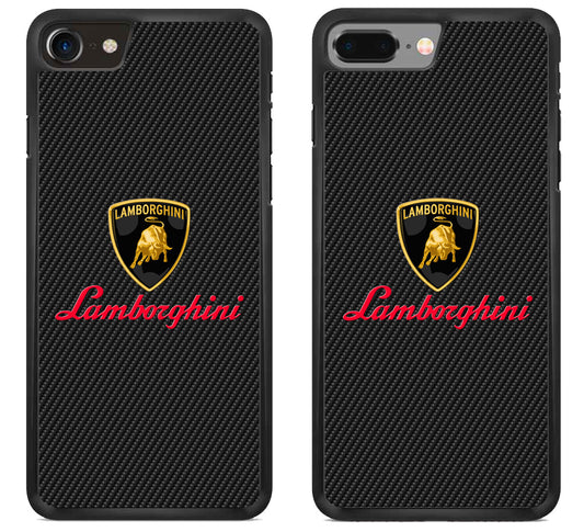 Lamborgini Black Carbon iPhone 8 | 8 Plus Case