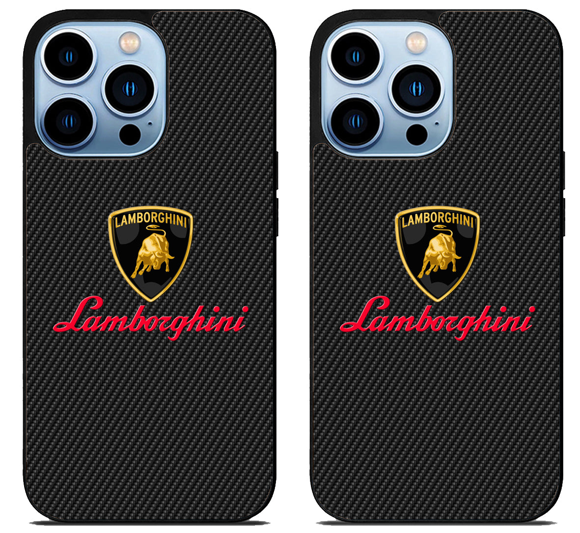 Lamborgini Black Carbon iPhone 15 Pro | iPhone 15 Pro Max Case