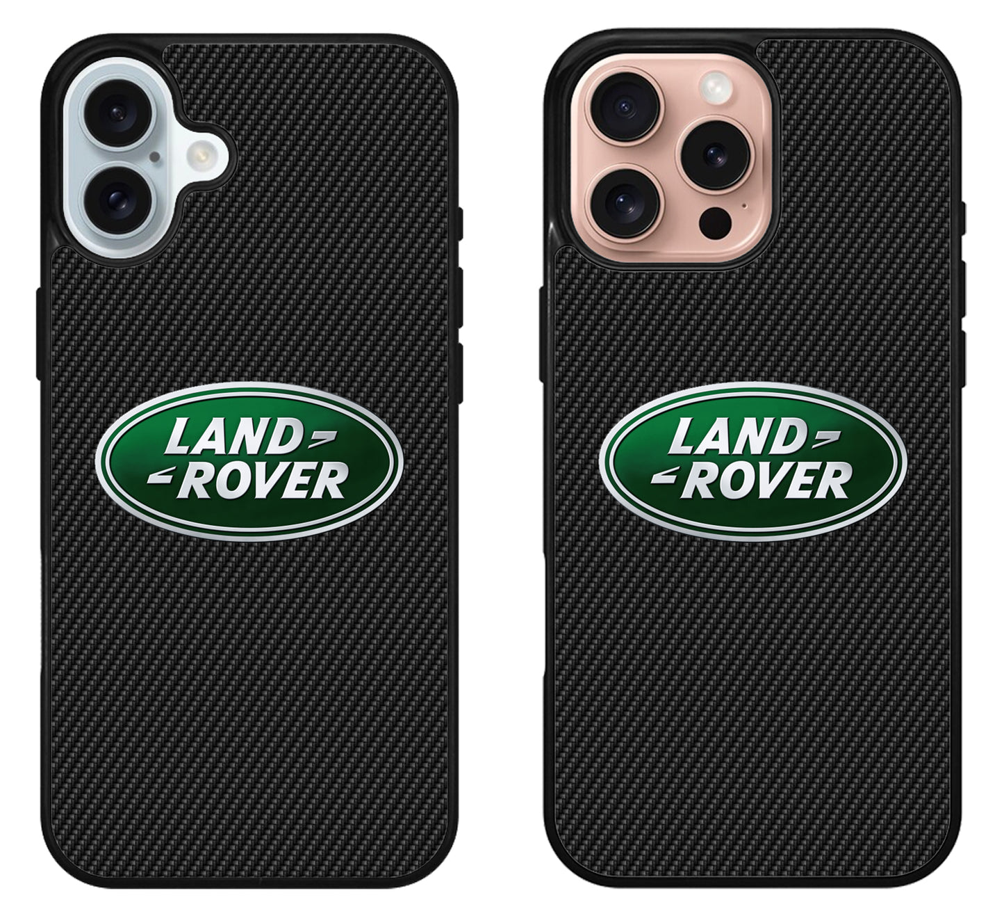 Land Rover Black Carbon iPhone 16 | 16 Plus | 16 Pro | 16 Pro Max Case