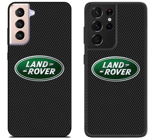 Land Rover Black Carbon Samsung Galaxy S21 | S21 FE | S21+ | S21 Ultra Case