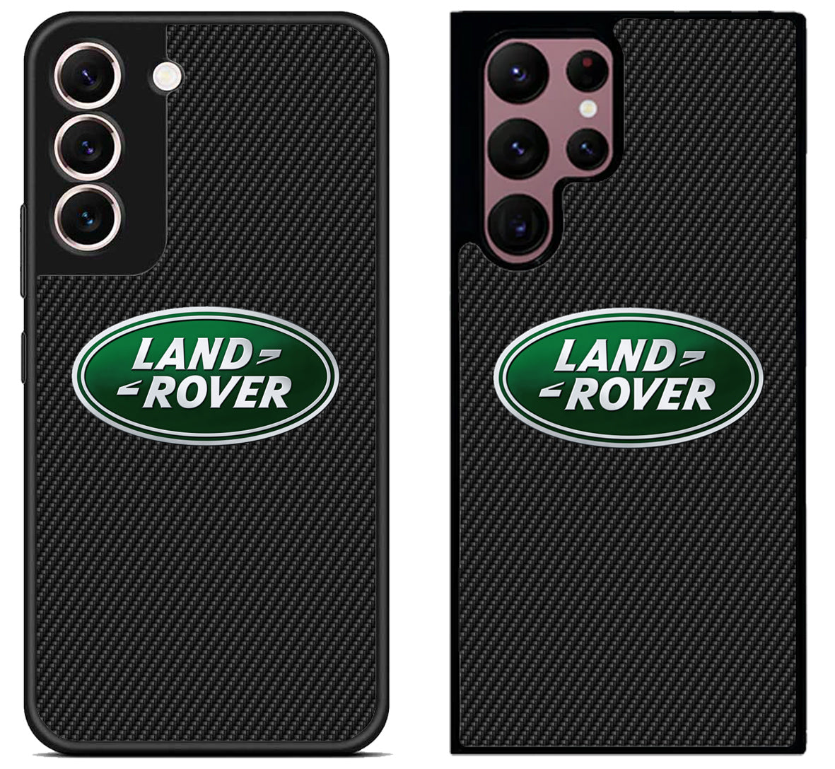 Land Rover Black Carbon Samsung Galaxy S22 | S22+ | S22 Ultra Case