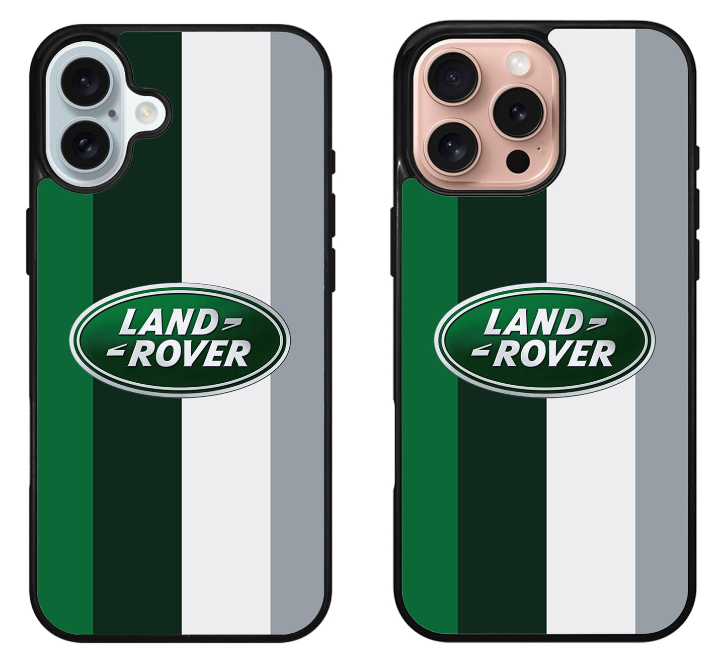 Land Rover logo Stripe iPhone 16 | 16 Plus | 16 Pro | 16 Pro Max Case