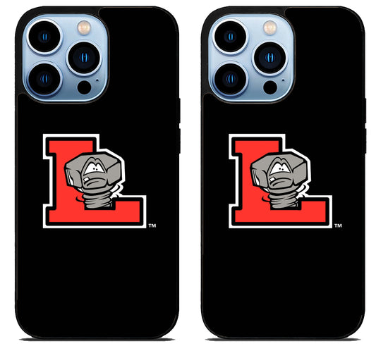 Lansing Lugnuts Logo Black iPhone 15 Pro | iPhone 15 Pro Max Case