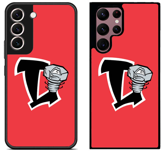 Lansing Lugnuts Logo Red Samsung Galaxy S22 | S22+ | S22 Ultra Case