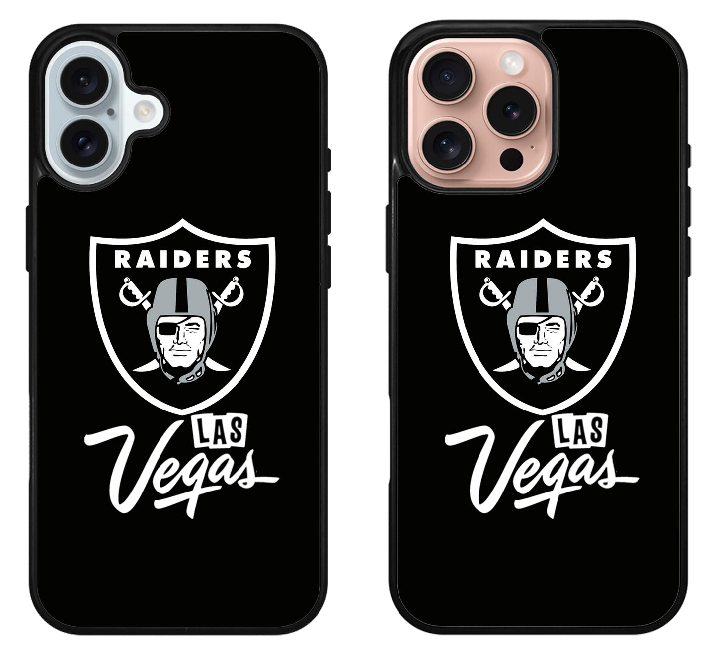 Las Vegas Raiders Black iPhone 16 | 16 Plus | 16 Pro | 16 Pro Max Case