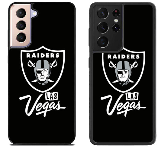 Las Vegas Raiders Black Samsung Galaxy S21 | S21 FE | S21+ | S21 Ultra Case