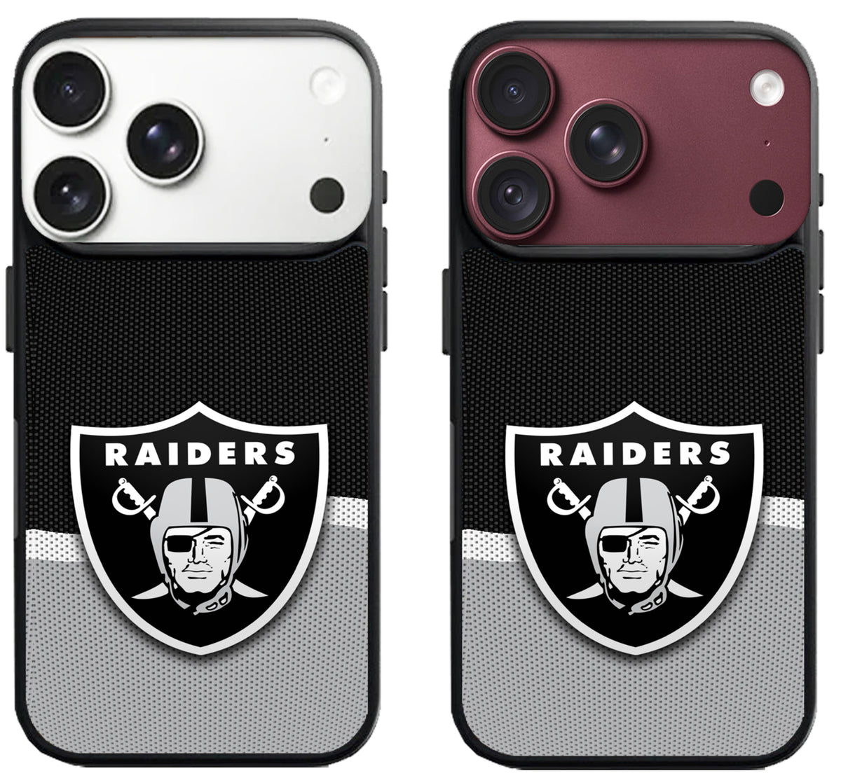 Las Vegas Raiders Stripe iPhone 18 Pro | 18 Pro Max Case
