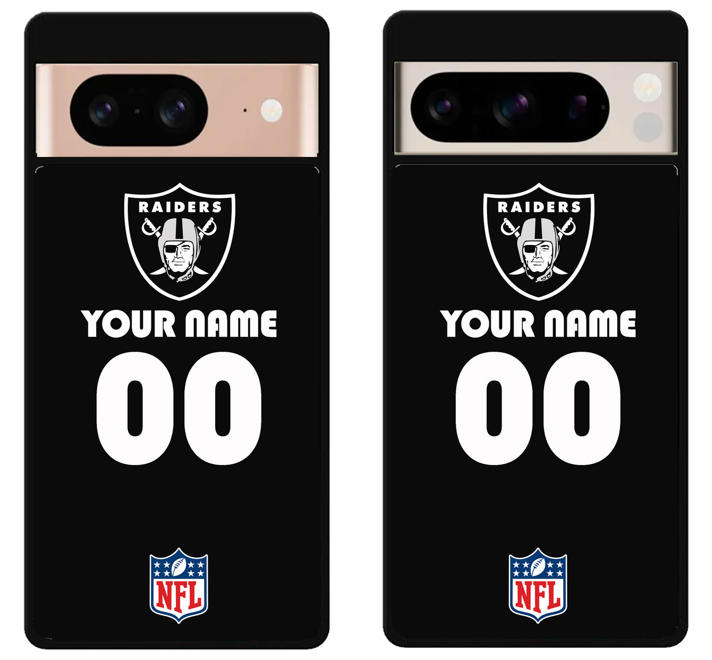 Custom Personalized Las Vegas Raiders NFL Google Pixel 8 | 8 Pro Case