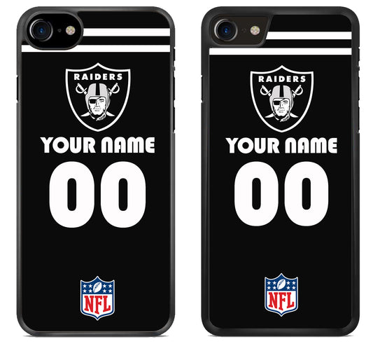 Custom Personalized Las Vegas Raiders NFL iPhone SE 2020 | iPhone SE 2022 Case