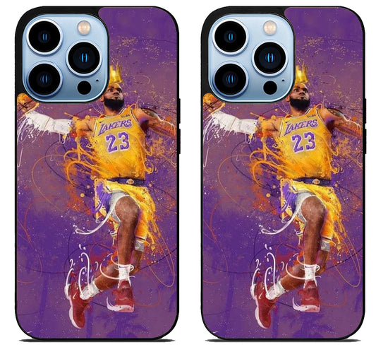 Lebron James Artwork iPhone 15 Pro | iPhone 15 Pro Max Case