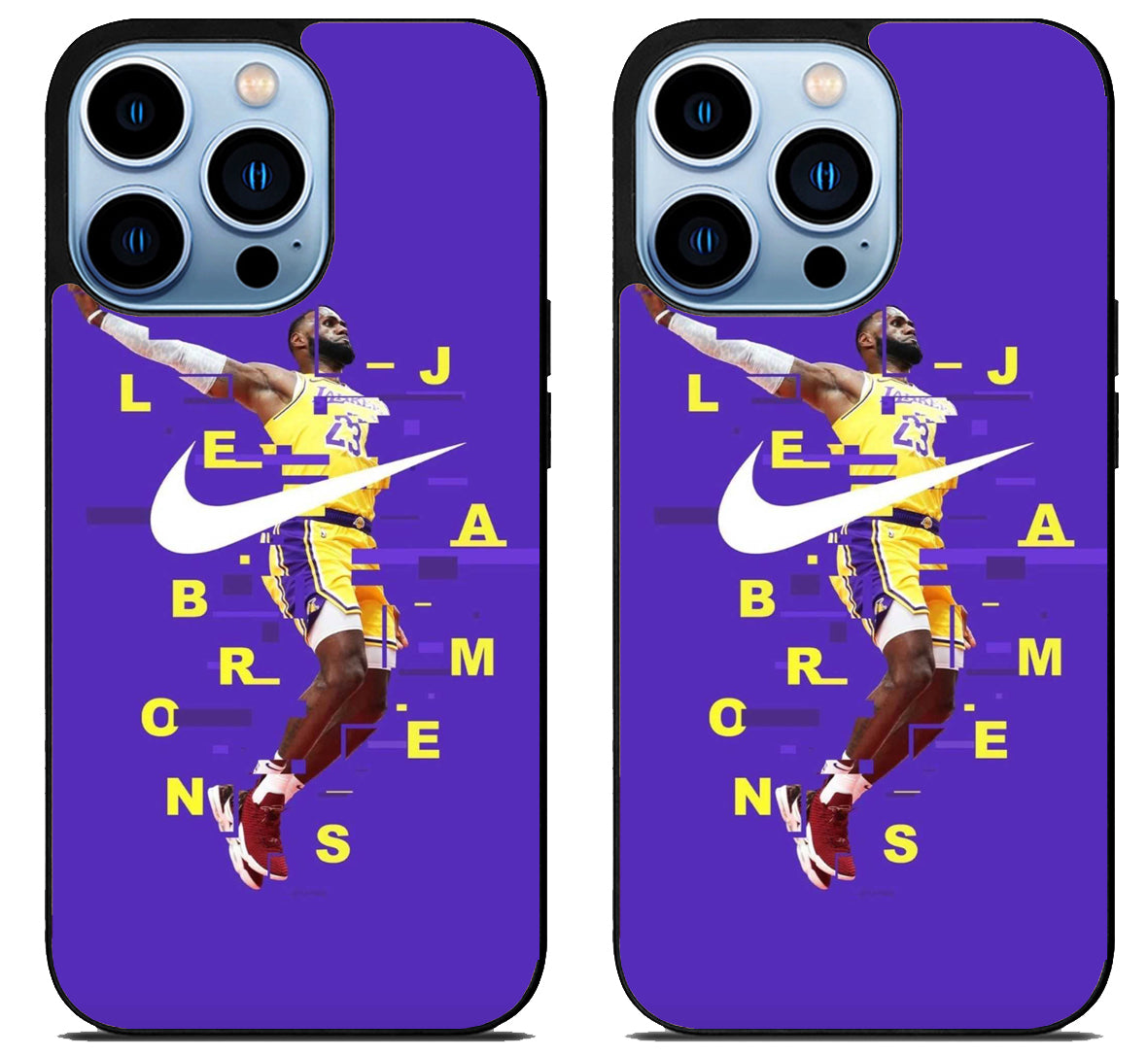 Lebron James Lakers Basketball Style iPhone 15 Pro | iPhone 15 Pro Max Case