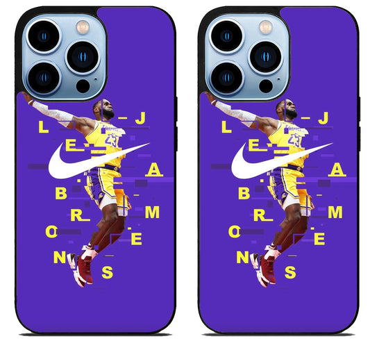 Lebron James Lakers Basketball Style iPhone 15 Pro | iPhone 15 Pro Max Case