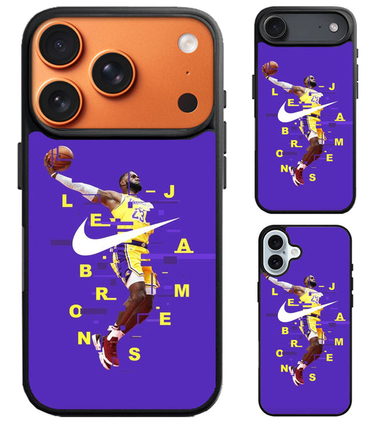 Lebron James Lakers Basketball Style iPhone Air | iPhone 17 | 17 Pro | 17 Pro Max Case