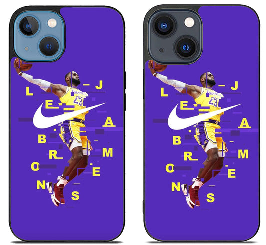 Lebron James Lakers Basketball Style iPhone 15 | iPhone 15 Plus Case