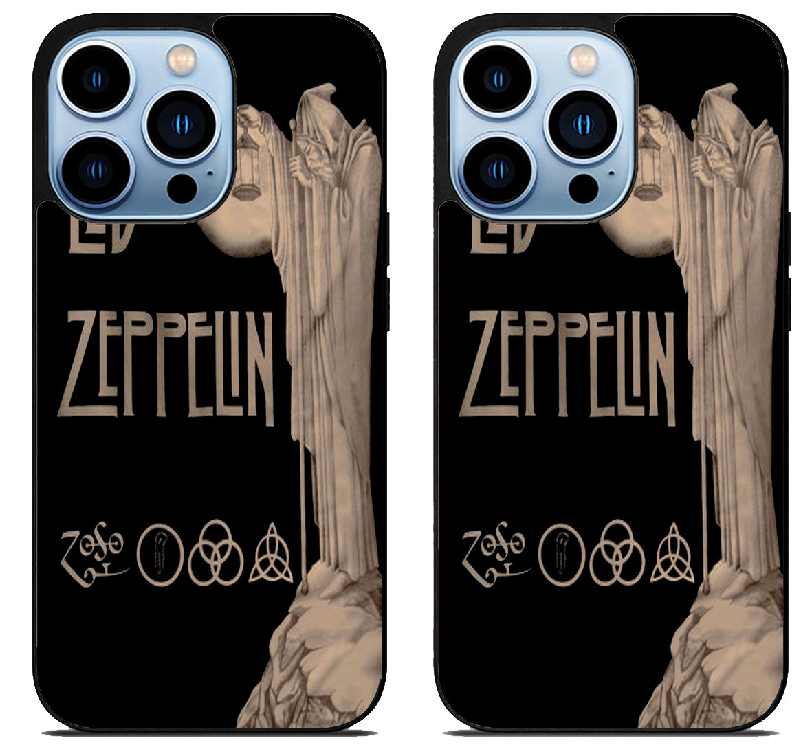 Led Zeppelin Darkness iPhone 15 Pro | iPhone 15 Pro Max Case
