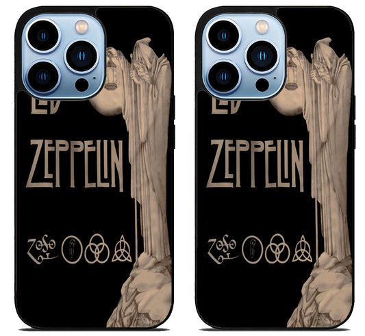 Led Zeppelin Darkness iPhone 15 Pro | iPhone 15 Pro Max Case