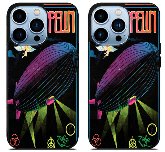 Led Zeppelin Logo iPhone 15 Pro | iPhone 15 Pro Max Case