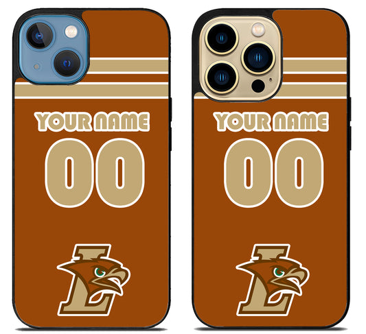 Custom Personalized Lehigh Mountain Hawks iPhone 14 | 14 Plus | 14 Pro | 14 Pro Max Case