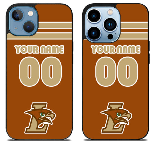 Custom Personalized Lehigh Mountain Hawks iPhone 13 | 13 Mini | 13 Pro | 13 Pro Max Case