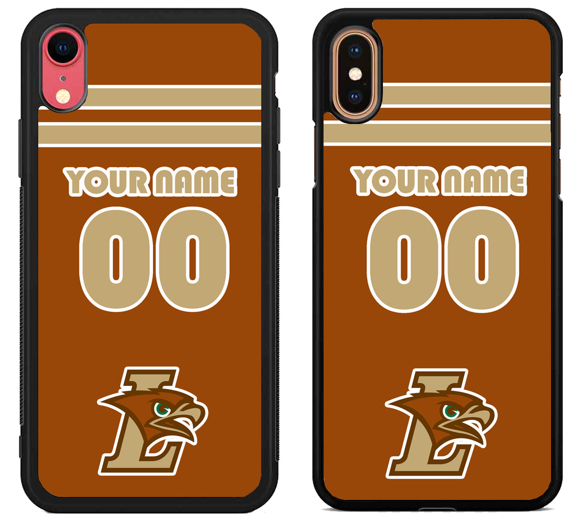 Custom Personalized Lehigh Mountain Hawks iPhone X | Xs | Xr | Xs Max Case