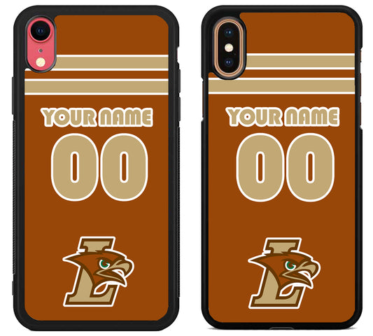 Custom Personalized Lehigh Mountain Hawks iPhone X | Xs | Xr | Xs Max Case