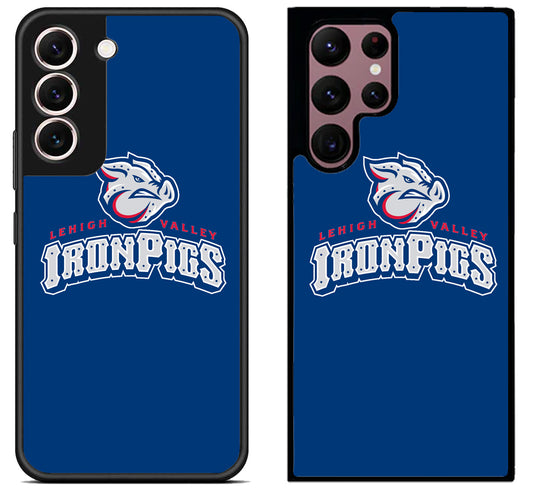 Lehigh Valley IronPigs Blue Samsung Galaxy S22 | S22+ | S22 Ultra Case