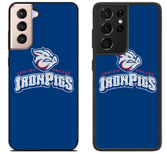 Lehigh Valley IronPigs Blue Samsung Galaxy S21 | S21 FE | S21+ | S21 Ultra Case