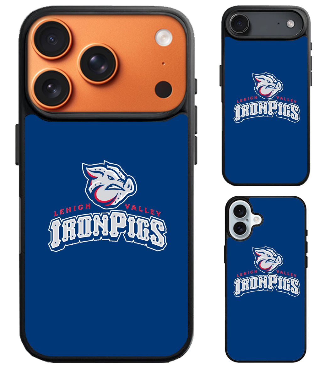Lehigh Valley IronPigs Blue iPhone Air | iPhone 17 | 17 Pro | 17 Pro Max Case